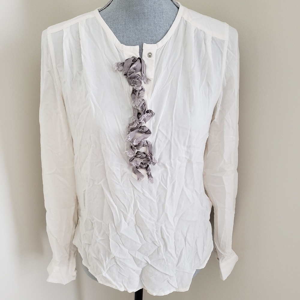 Gap Size Small Blouse long sleeve dress shirt